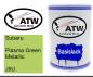 Preview: Subaru, Plasma Green Metallic, J9U: 500ml Lackdose, von ATW Autoteile West.